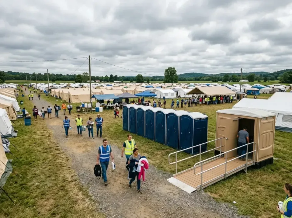 disaster-relief-camp-restrooms-010 — frequently asked questions, Dumpster & Portable Bathrooms Rental in Clarks Summit, PA